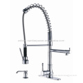 spring loaded kitchen sink mixer tap faucets